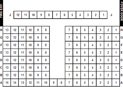 Guide Bridge Theatre Seating Plan