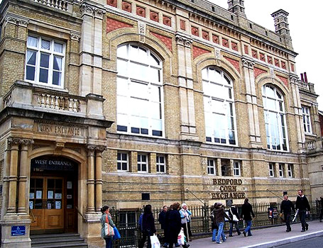 The Bedford Corn Exchange in Bedford