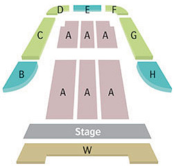 Ulster Hall Seating Plan