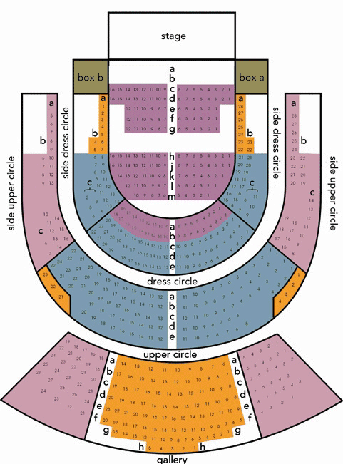Old Vic Seating Plan