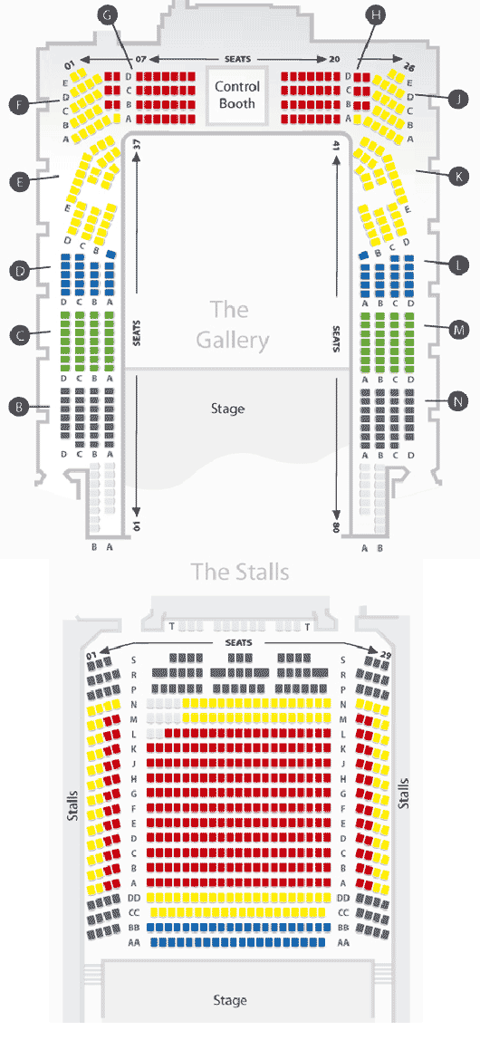 Cadogan Hall Seating Plan