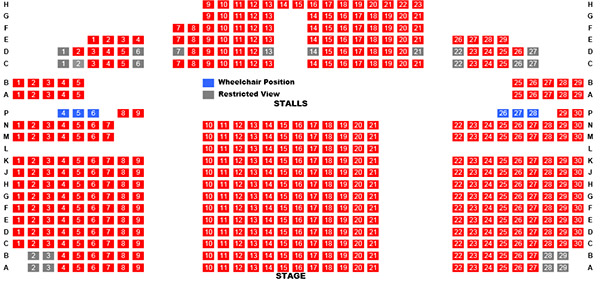 Empire Seating Plan