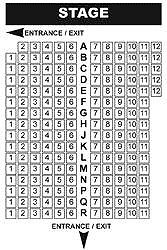 Sheringham Little Theatre Seating Plan