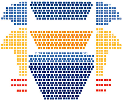 Millenium Forum Seating Plan