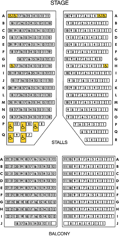 Carnegie Hall Seating Plan