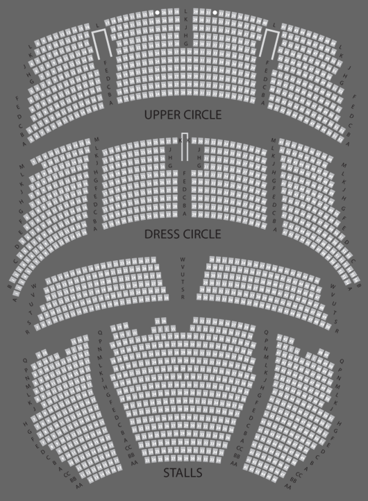 Festival Theatre Seating Plan