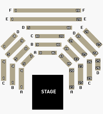 Finchley Arts Depot Seating Plan