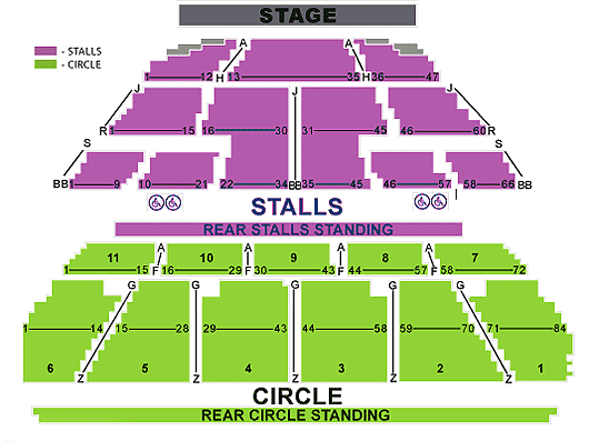 Eventim Apollo Seating Plan