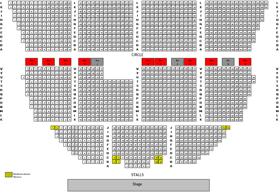 Regent Theatre Seating Plan