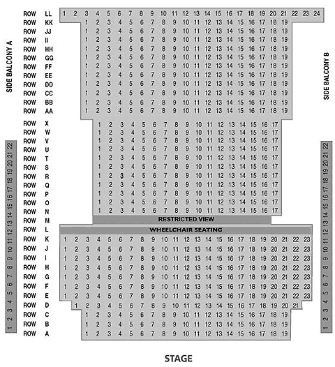 The Corn Exchange Seating Plan