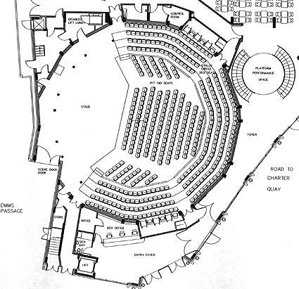 Rose Theatre Seating Plan