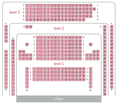 The Carriageworks Seating Plan