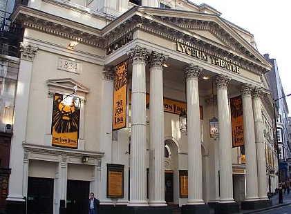 Lyceum Theatre in London West End