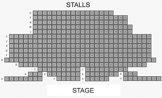 Trafalgar Studios Seating Plan