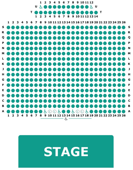 Loughborough Town Hall Seating Plan