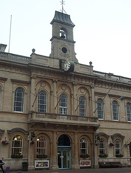 Loughborough Town Hall in Loughborough