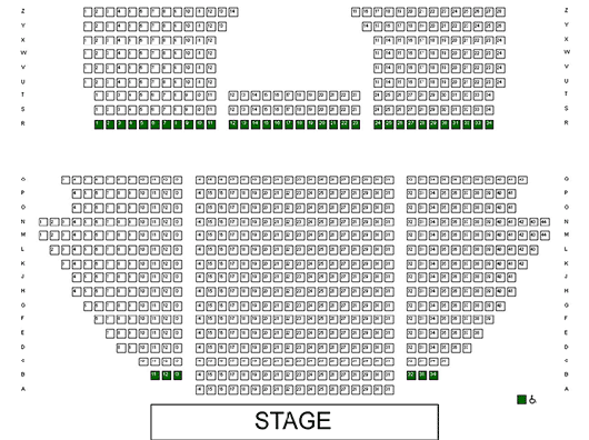 Floral Pavilion Seating Plan