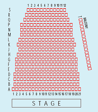 Norwich Playhouse Seating Plan