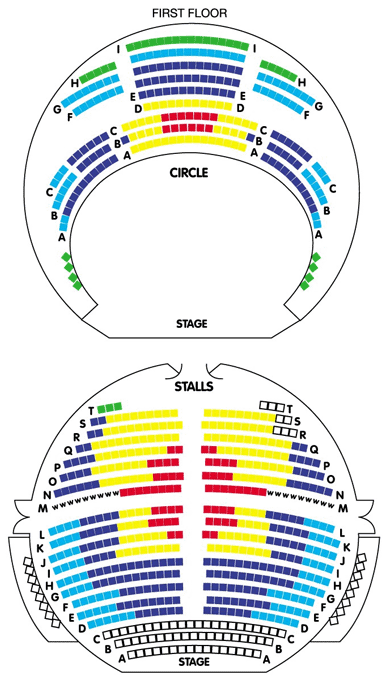 Nottingham Playhouse Seating Plan in Nottingham