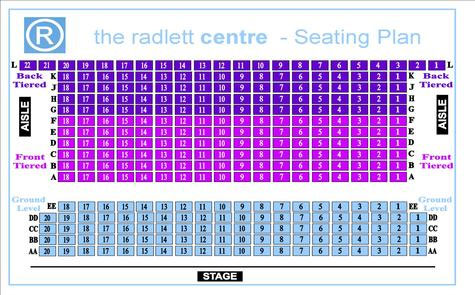 Radlett Centre Seating Plan