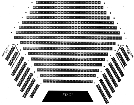 Salisbury Playhouse Seating Plan