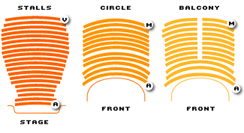 Lyceum Theatre Seating Plan