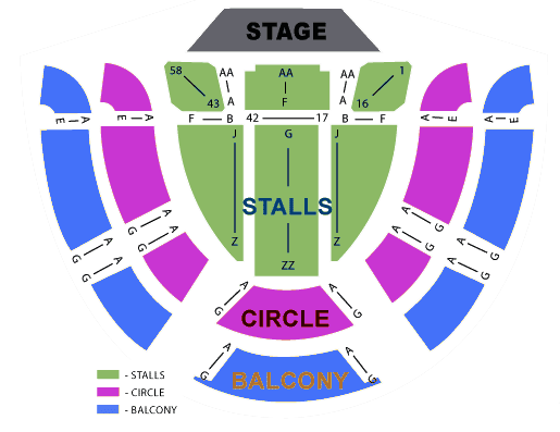 Sheffield City Hall Seating Plan