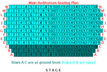 Abbey Theatre Seating Plan