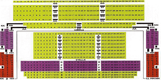 Alban Arena Seating Plan