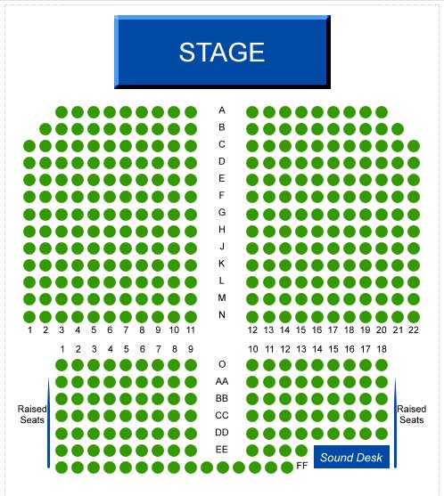 Harpenden Public Halls Seating Plan