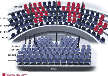 The Citadel Seating Plan