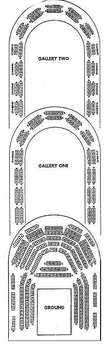 Swan Theatre Seating Plan